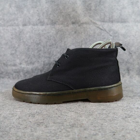 Dr Martens Shoes Womens 5 Boots Daytona Desert Chukka Black Classic Casual Twill - Picture 4 of 14